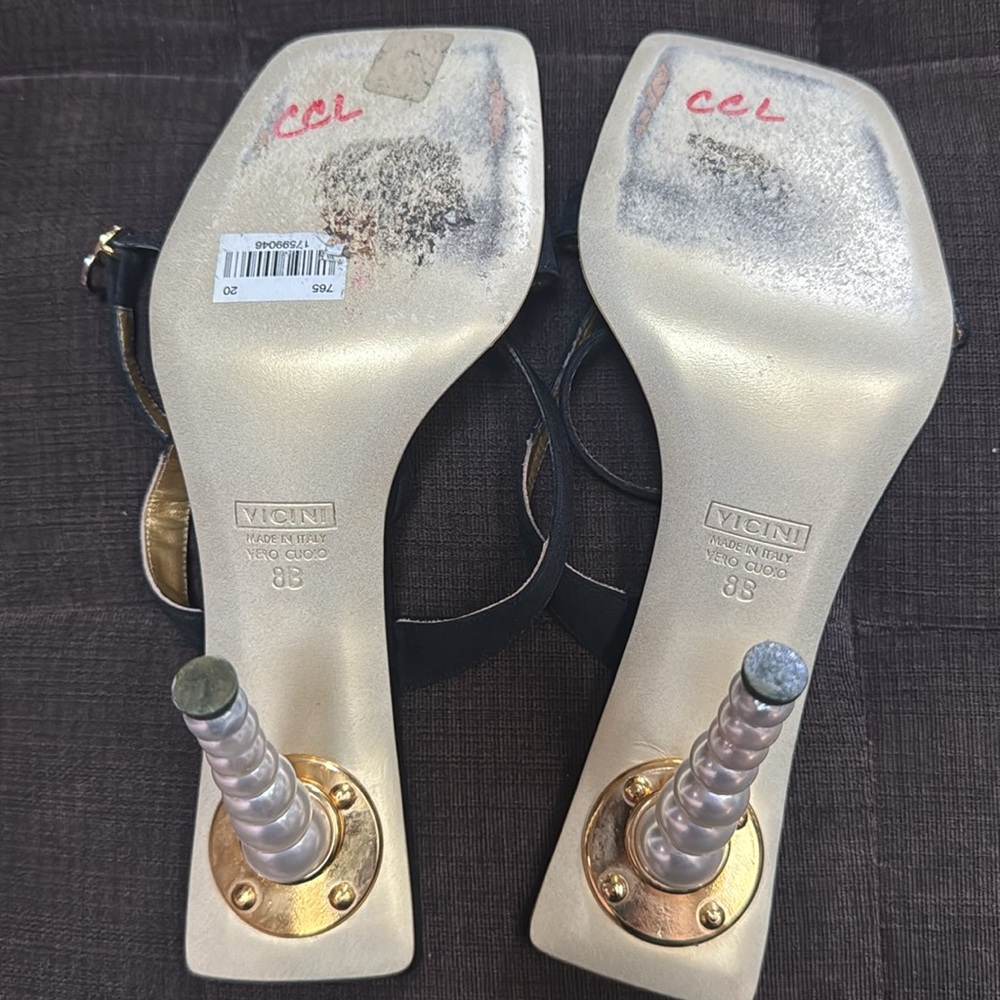 Vintage Giuseppe zanotti pearl heels - Picture 8 of 8